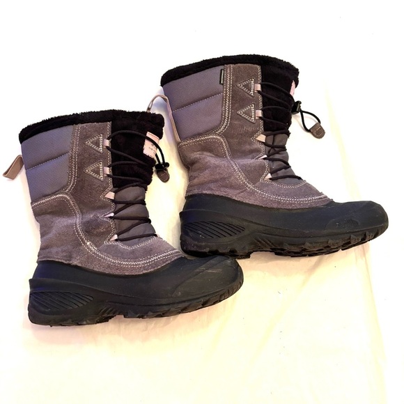 The North Face Heat Seeker waterproof insulated winter boots SZ 6 Worn 2X - Picture 4 of 15
